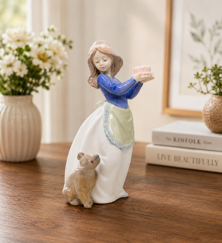 Nao lladro girl with - lladro,