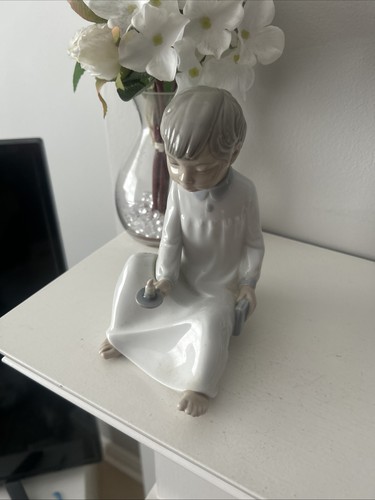 Genuine nao lladro boy - genuine,