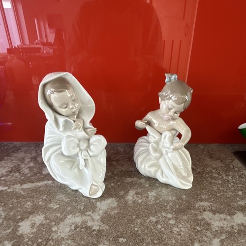 Nao lladro figurine boy and - nao,