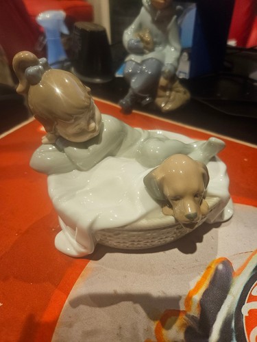 Nao lladro basket - lladro, a