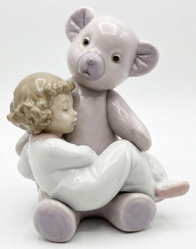 Nao lladro big bear - bear, hug