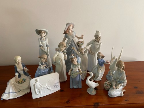 Lladro nao and other - and, spanish